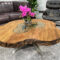 Runder Unikat Couchtisch Aus Holz – Der Tischonkel With Regard To Couchtisch Aus Holz